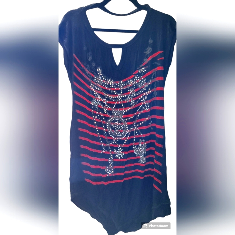 S-Twelve Black Muscle Tee Tank, Various Sizes